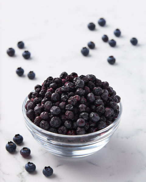 Wild blueberries
