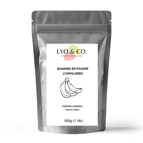 Banane en poudre