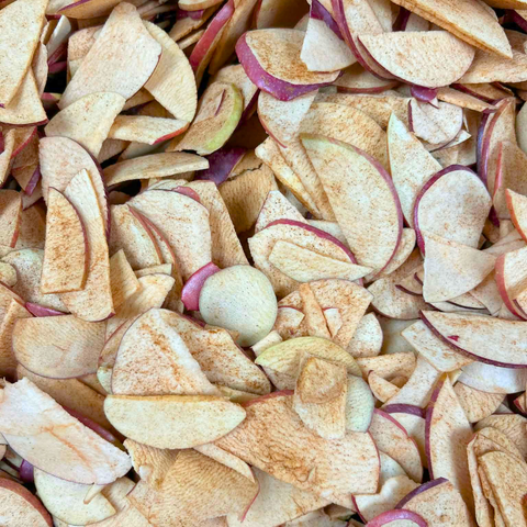Pomme du Québec tranchées à la cannelle