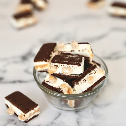 Caramel Ice Cream Sandwich Bites