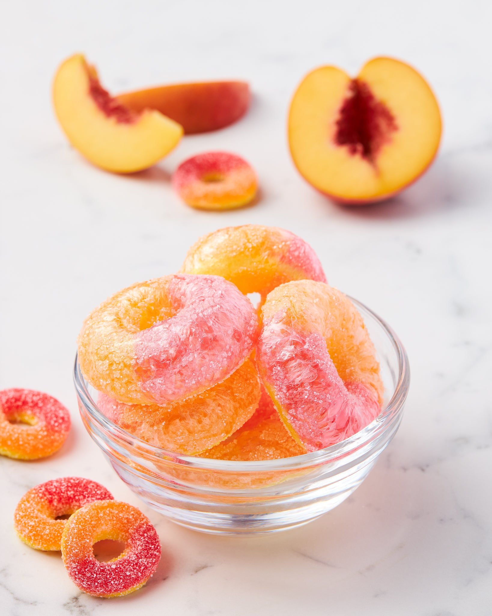 Peach Rings | Freeze-Dried Candies | Lyo & Co. β Lyo et Co