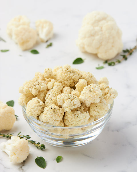 Cauliflower in the garden