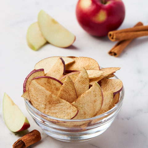 Pomme du Québec tranchées à la cannelle