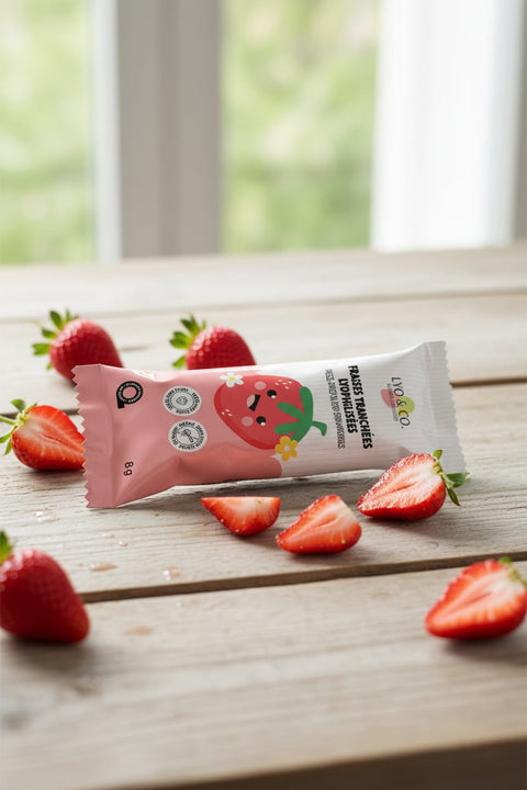 Fraises tranchées - Format individuel