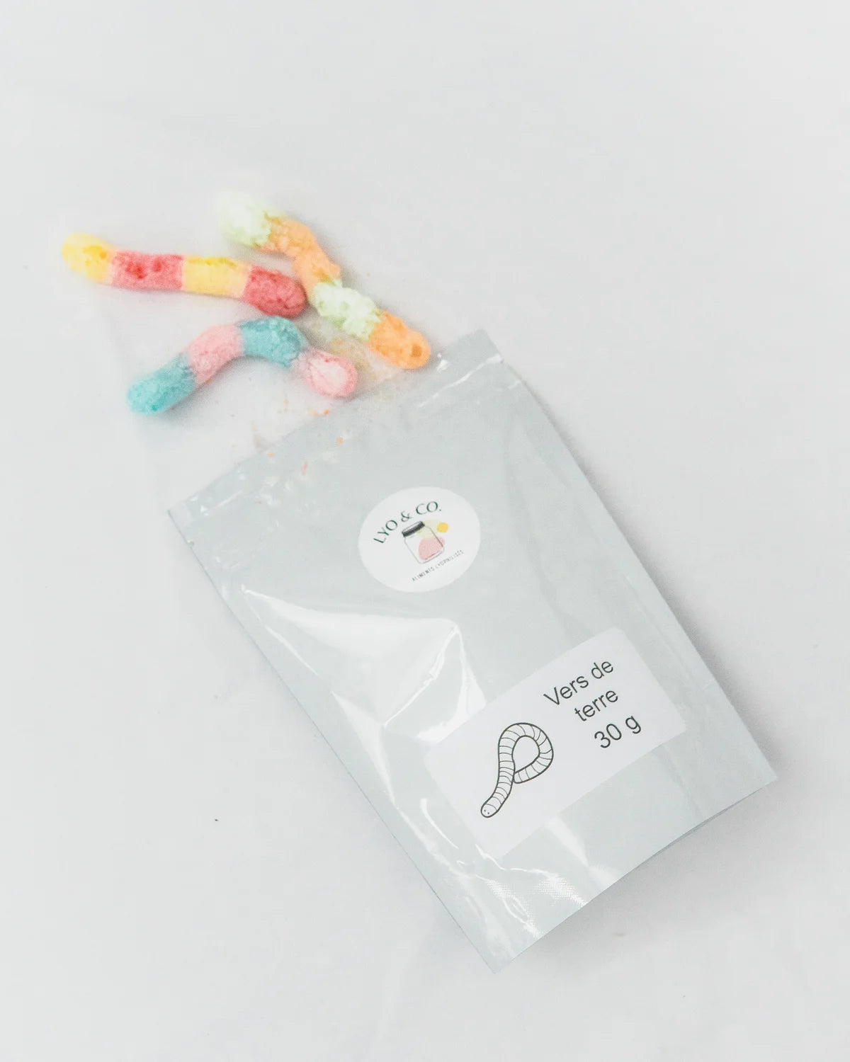 Bonbon Vers De Terre Worm Candies 1 Kg 8 Bonbons vers de terre lyophilisés – Lyo et Co